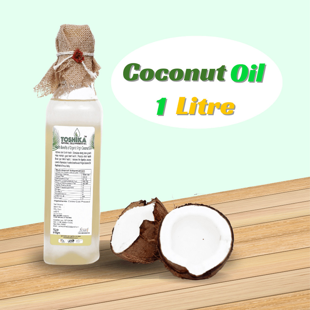 Cold Pressed Coconut Oil | Organic Virgin Coconut Oil by Toshika Natural
